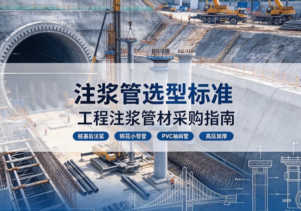 西藏注浆管选型标准